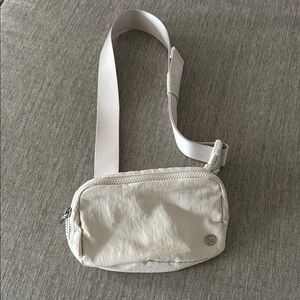 Lululemon Cream Belt Bag